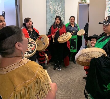 Drumming Group at Smithers PLC Opening
