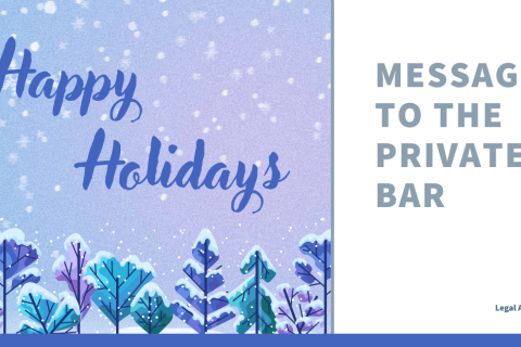 Happy holidays message