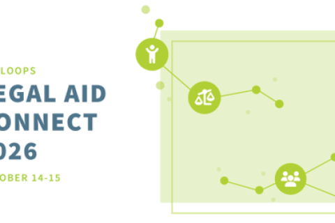 Graphic of Legal Aid Connect event