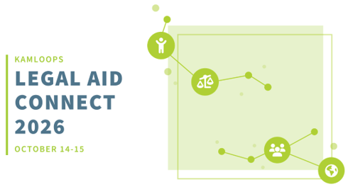 Graphic of Legal Aid Connect event