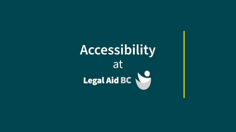 Accessibility graphic